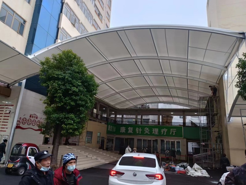 陕西膜结构车棚公司推荐：北雨膜结构与同行对比-1